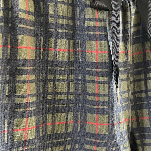 Unique Elevated Checkered Boutique Boci Track Pants - Picture 3 of 7